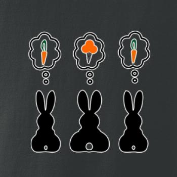 Králici přemýšlí, co by sežrali