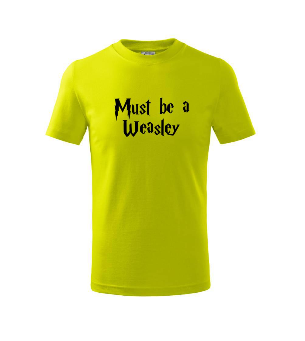 Must be a Weasley