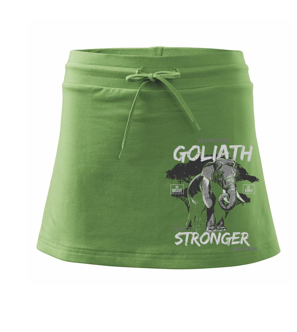 Elephant goliath - Sportovní sukně - two in one