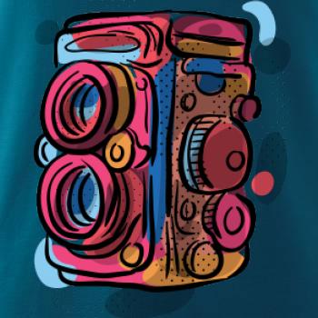 Foťák barevný - dvě čočky