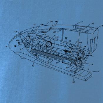 Nákres kancelářská sešívačka