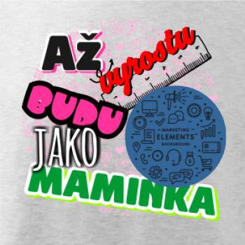 Až vyrostu budu jako maminka - marketing