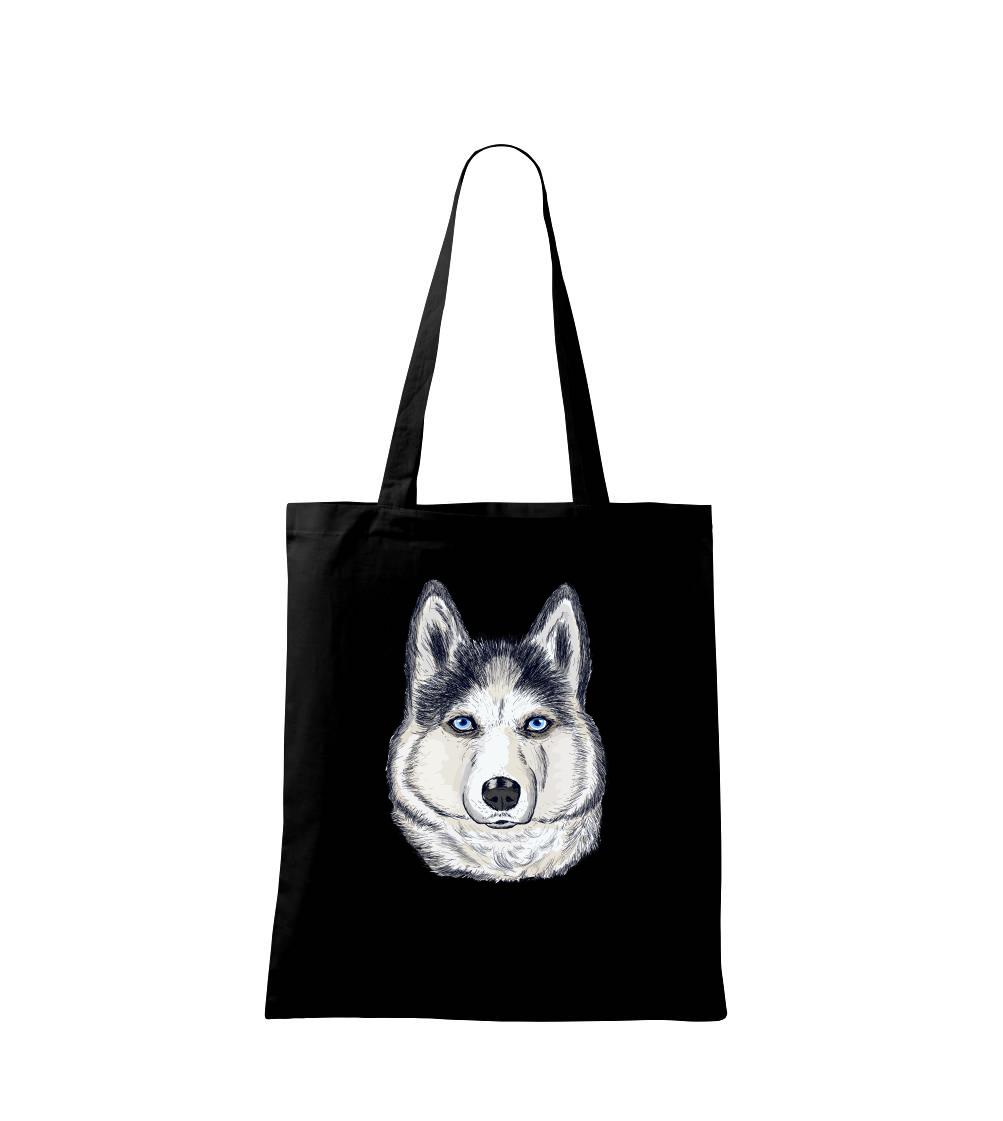 Husky hlava - kreslený