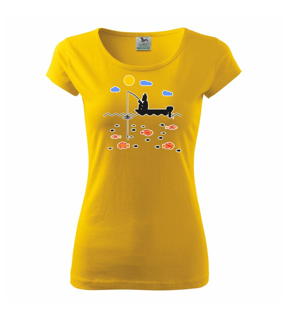 Rybář který má smůlu na loďce