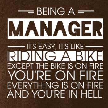 Being a manager - bike