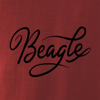 Beagle - nápis okrasný