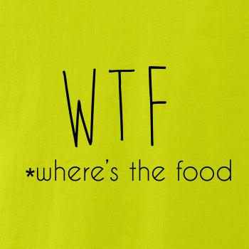 WTF-where's the food