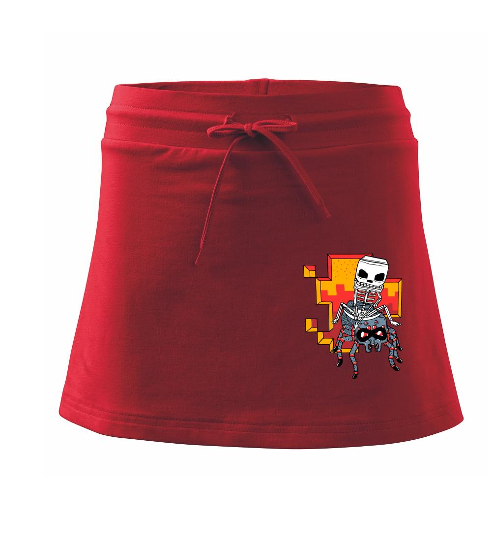 Minemania (Pecka design) - Sportovní sukně - two in one