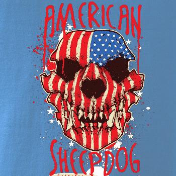 American Sheepdog - lebka
