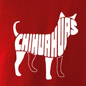 Čivava nápis