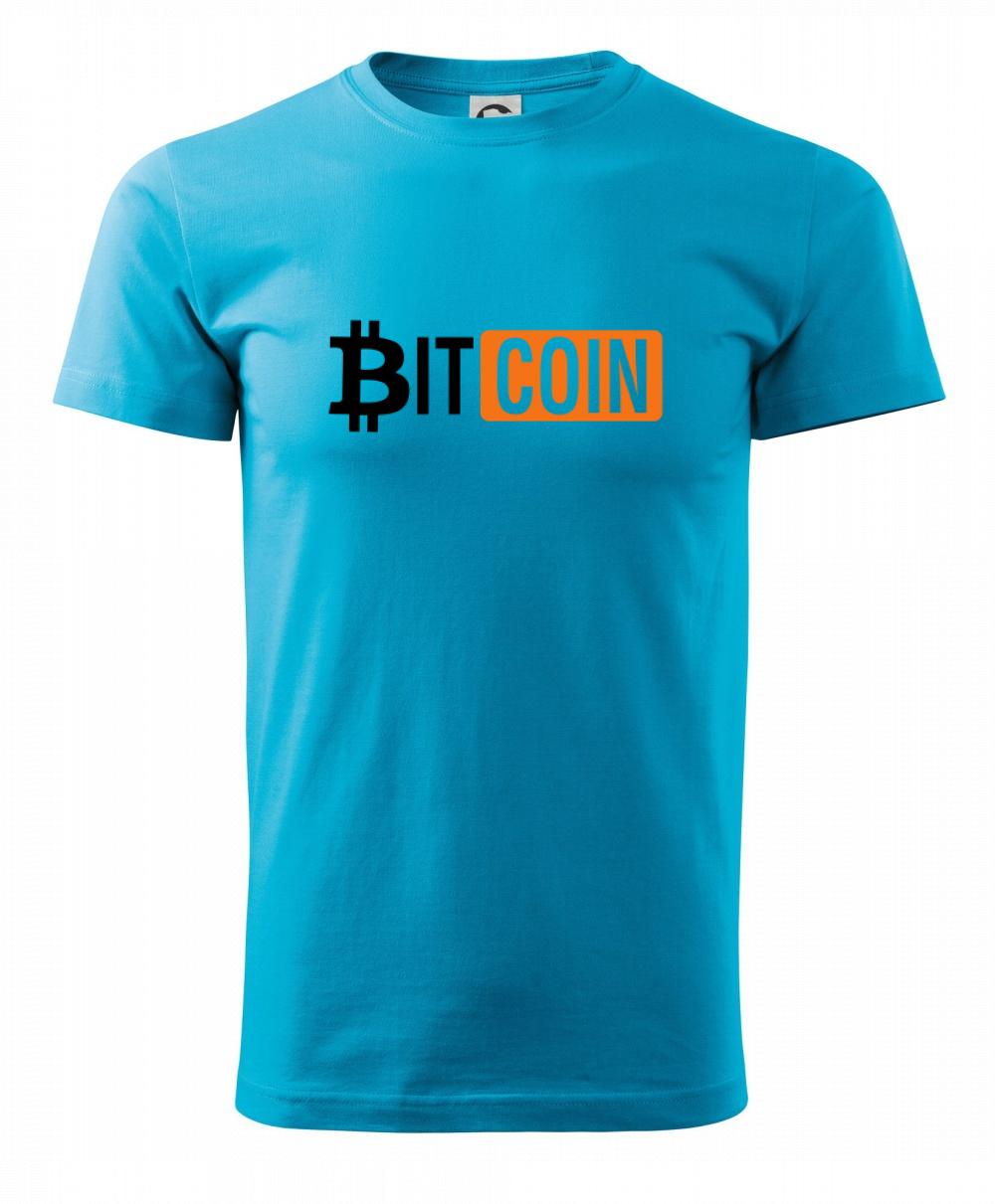 Bitcoin nápis Bitcoin nápis