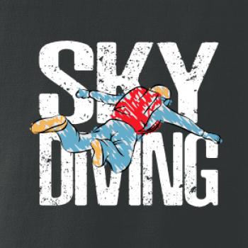 Skydiving nápis