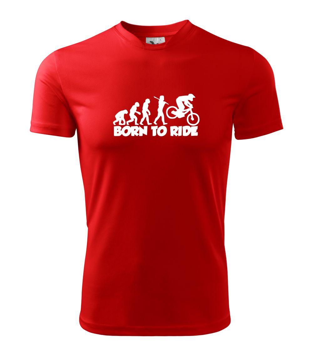 Evoluce Born to ride - Dětské triko Fantasy sportovní (dresovina)