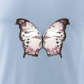 Motýl růžovobílý