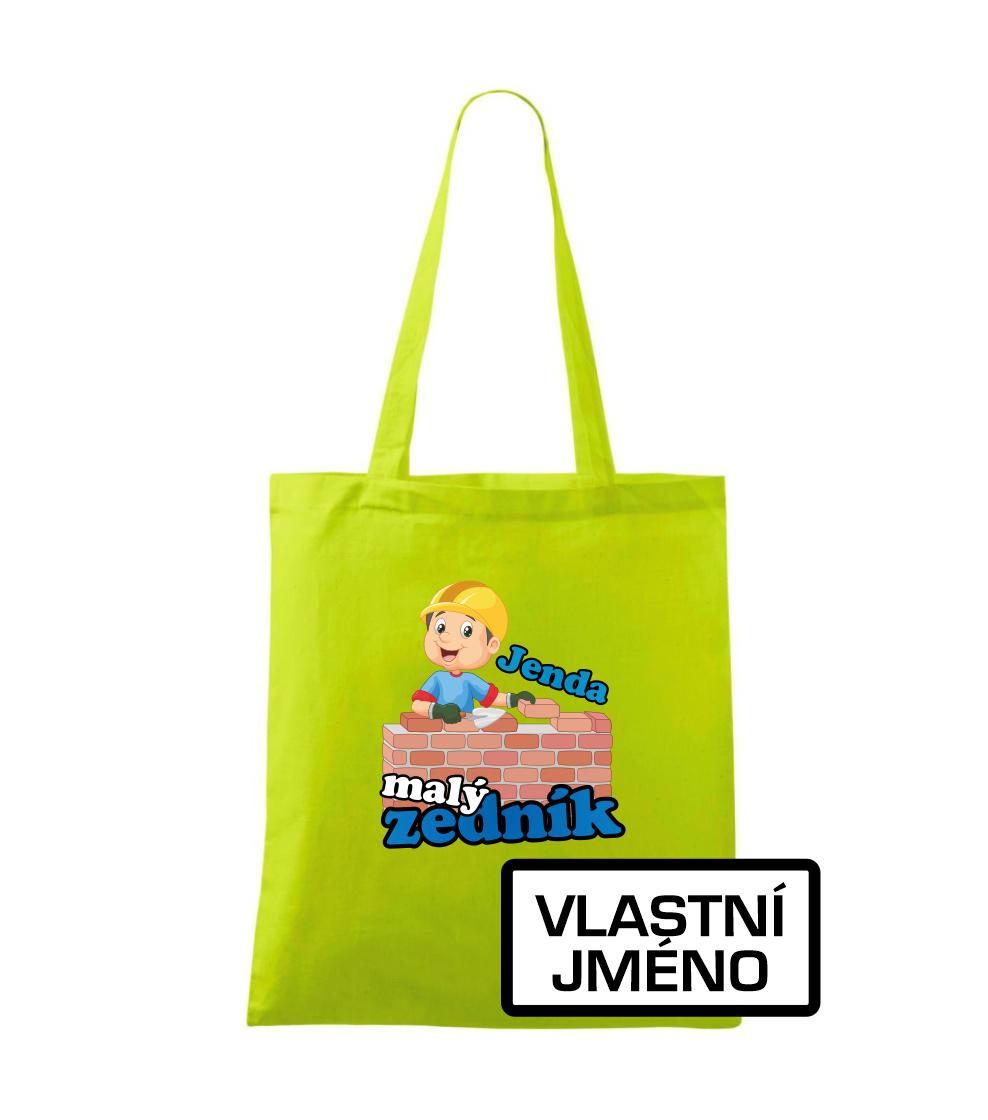 Malý zedník - vlastní jméno - Taška malá