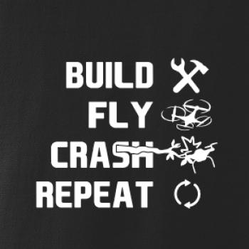 Dron Build fly crash repeat