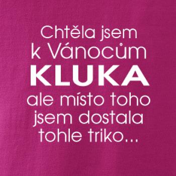 Chtěla jsem k Vánocům kluka