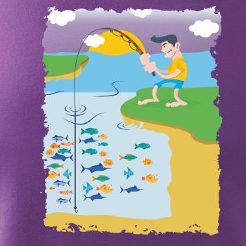 Rybář který má smůlu barevný