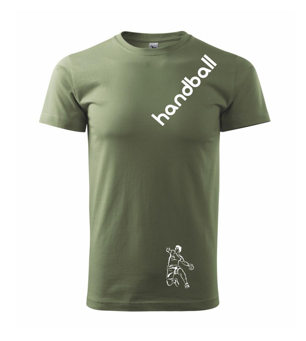 Handball nápis šikmo Handball nápis šikmo