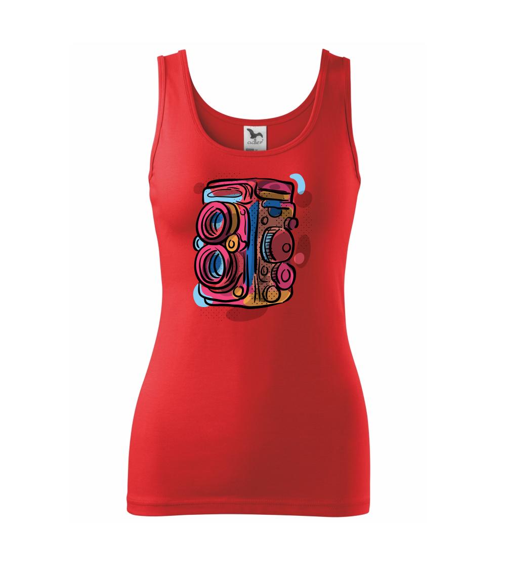 Foťák barevný - dvě čočky