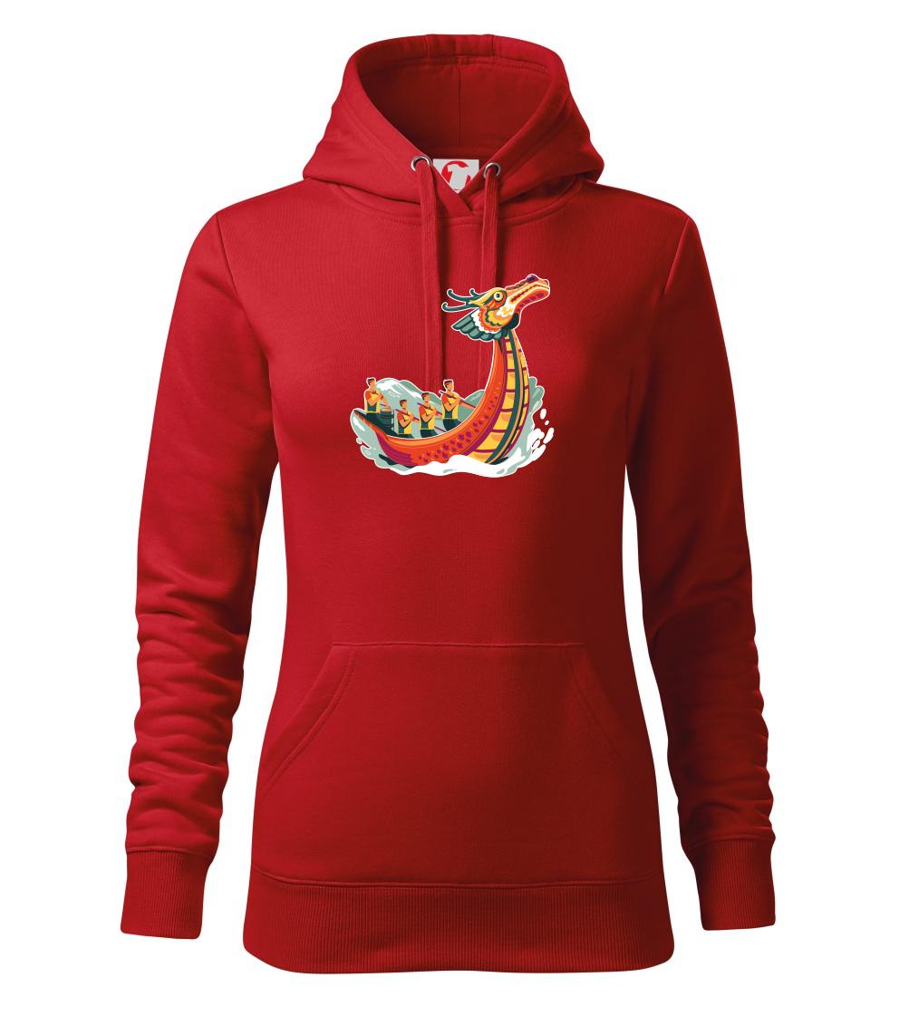 Dračí lodě při závodě