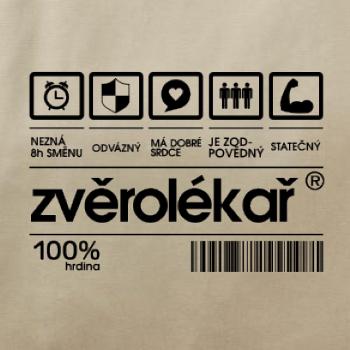 Čárový kód zvěrolékař, zvěrolékařka Čárový kód zvěrolékař, zvěrolékařka