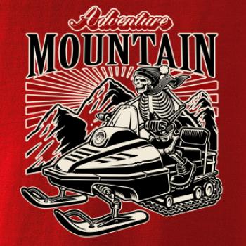 Sněžný skútr kostra