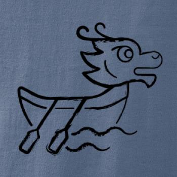 Dračí loď sprejovaná