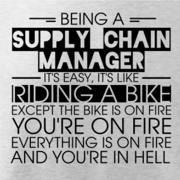 Being a supply chain manager - bike