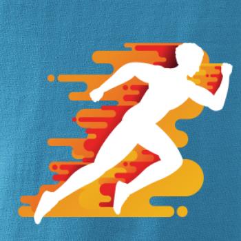 Běhání -  oranžový muž