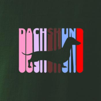 Jezevčík Rozteklý nápis