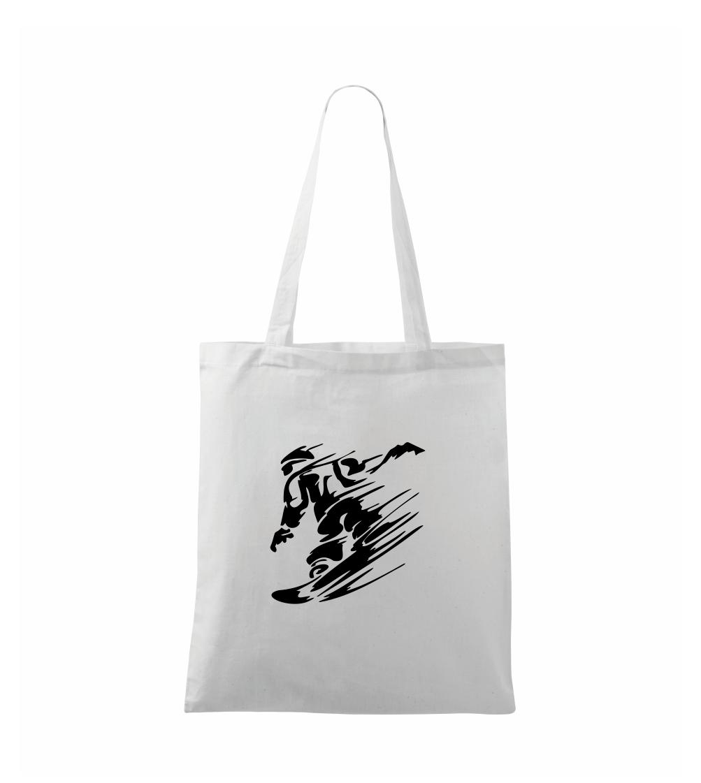 Rychlý snowboardista