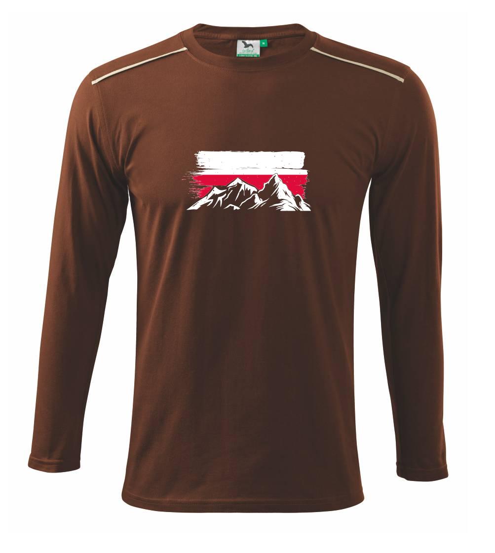 Polské hory - Triko s dlouhým rukávem Long Sleeve