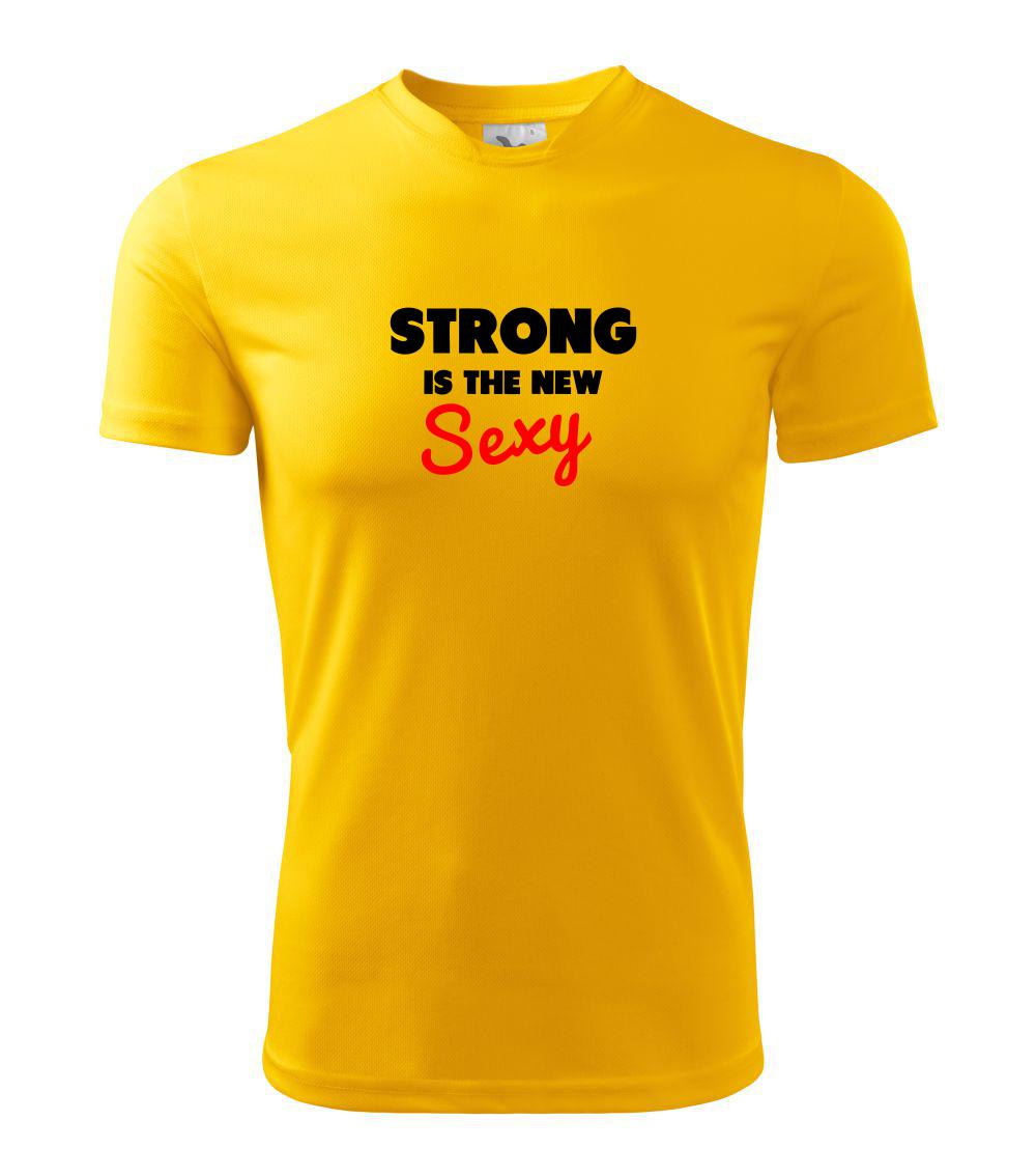 Síla je sexy - Dětské triko Fantasy sportovní (dresovina)
