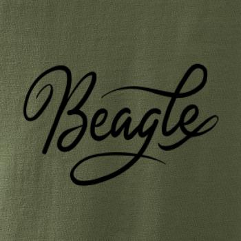 Beagle - nápis okrasný