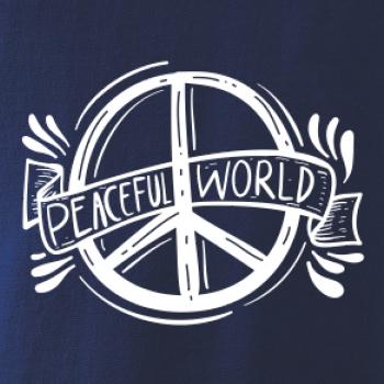 Peaceful world logo