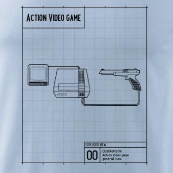 Nákres videohra se zbraní