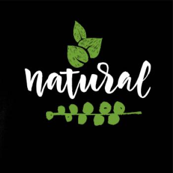 Natural - nápis v listech Natural - nápis v listech