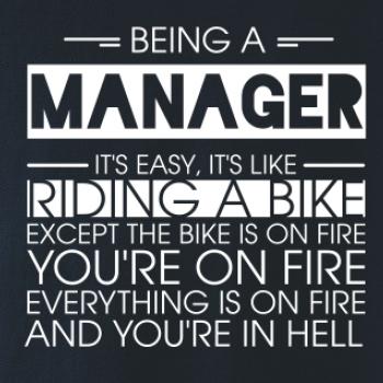 Being a manager - bike