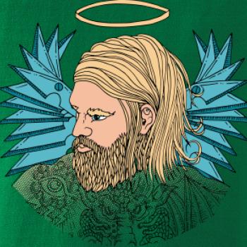 Anděl malovaný - muž (Pecka design)