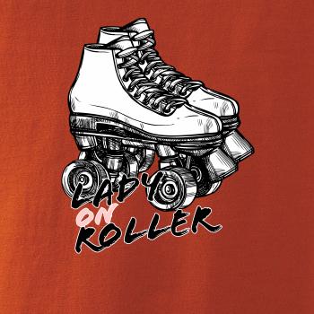 Lady on roller