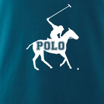 Polo kůň nápis