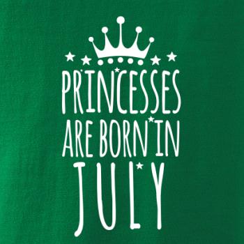 Princesses are born in July