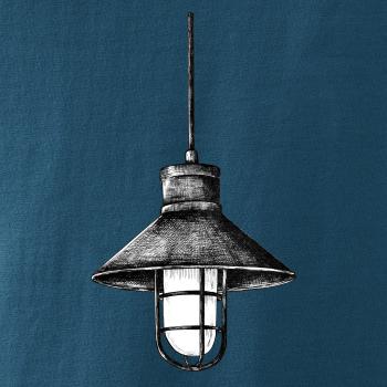 Lucerna stará černobílá