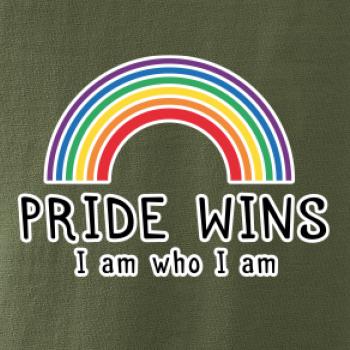Pride wins i am who i am