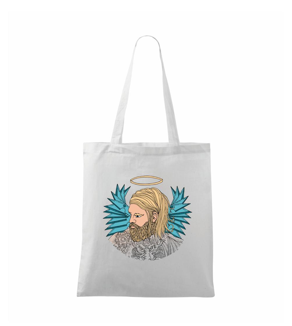 Anděl malovaný - muž (Pecka design)