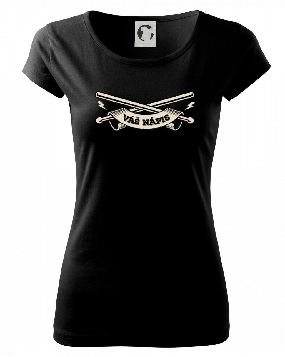 Rock paličky vlastní nápis