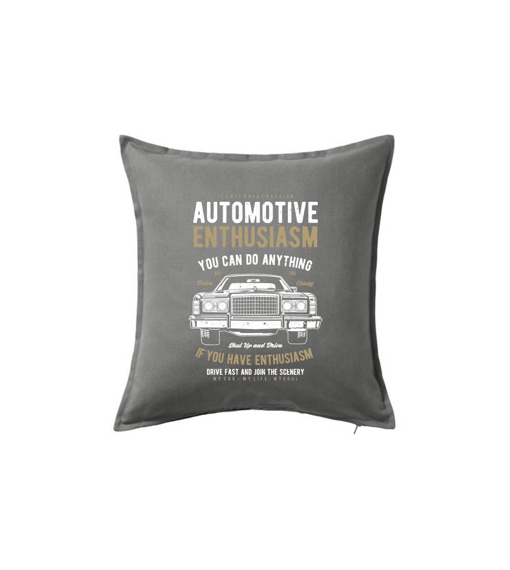 Automotive Enthusiasm - Polštář 50x50