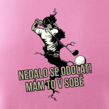 Nedalo se odolat, mám to v sobě golf