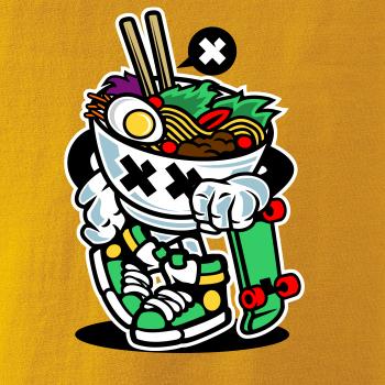 Saláťák na skejtu